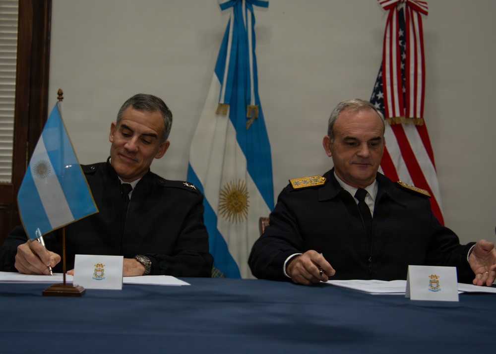U.S. 4th Fleet Commander Strengthens Maritime Partnership During Argentina Visit