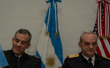 U.S. 4th Fleet Commander Strengthens Maritime Partnership During Argentina Visit