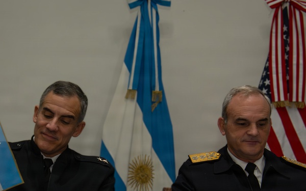 U.S. 4th Fleet Commander Strengthens Maritime Partnership During Argentina Visit