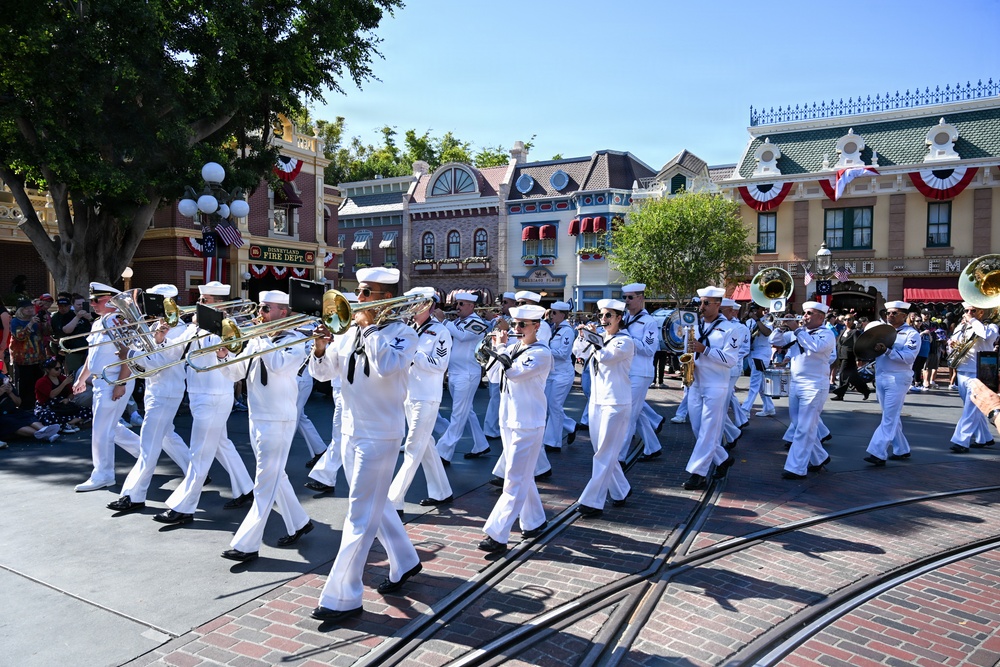 Navy Band Southwest at Disneyland