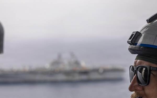 Gen. Francis L. Donovan, Commander, U.S. Southern Command, Visits USS Iwo Jima