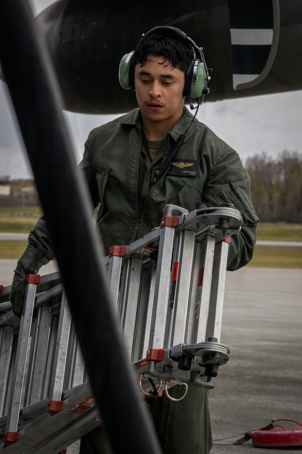 VMGR-152 executes low altitude flight operations, aerial refueling