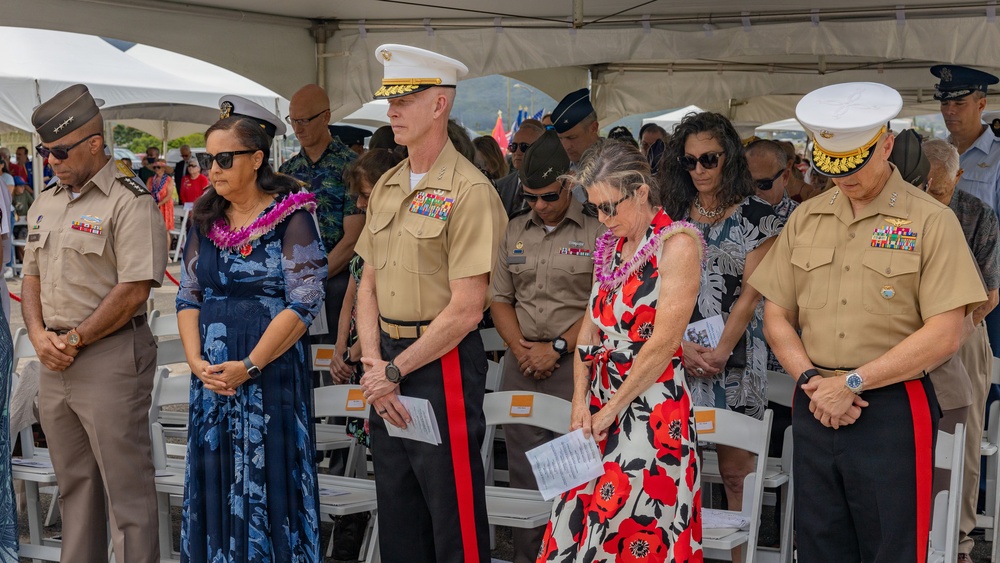 Service members attend Memorial Day ceremony at Hawaii State Veterans Cemetery