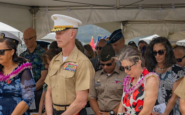 Service members attend Memorial Day ceremony at Hawaii State Veterans Cemetery
