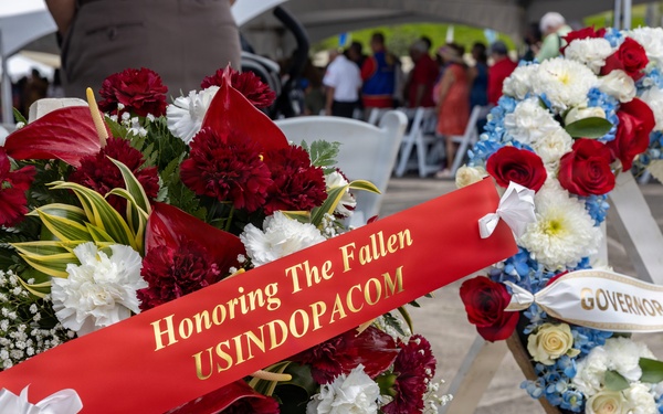 Service members attend Memorial Day ceremony at Hawaii State Veterans Cemetery