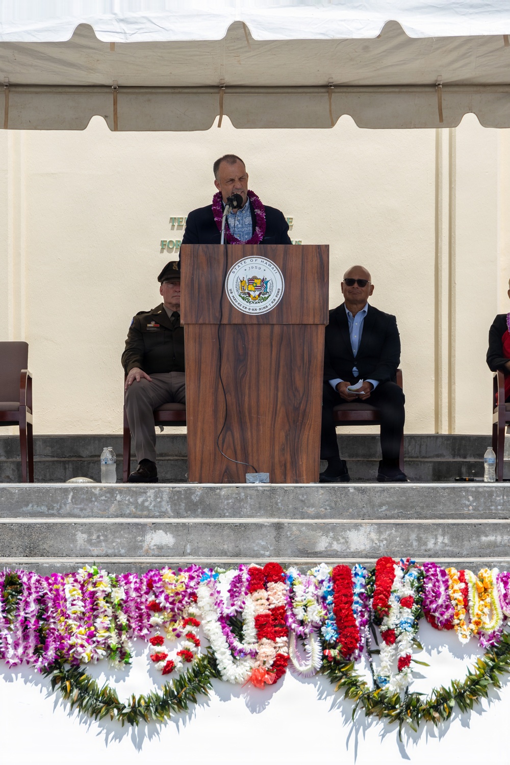 Service members attend Memorial Day ceremony at Hawaii State Veterans Cemetery