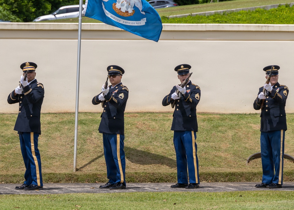 Service members attend Memorial Day ceremony at Hawaii State Veterans Cemetery