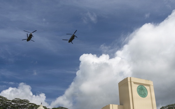 Service members attend Memorial Day ceremony at Hawaii State Veterans Cemetery