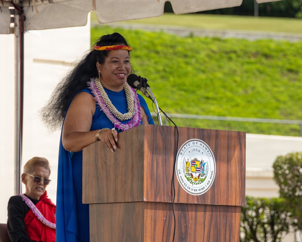 Service members attend Memorial Day ceremony at Hawaii State Veterans Cemetery