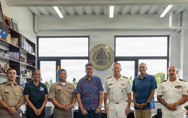 JTF-M Meets with Palau President, NSC