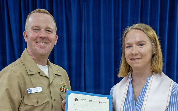 USNH Yokosuka Celebrates Return of Red Cross Dental Assistant Program