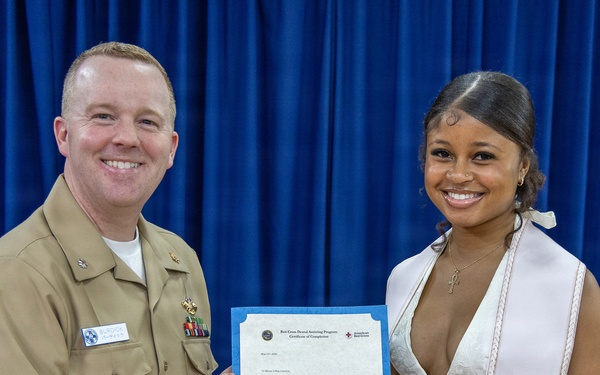 USNH Yokosuka Celebrates Return of Red Cross Dental Assistant Program