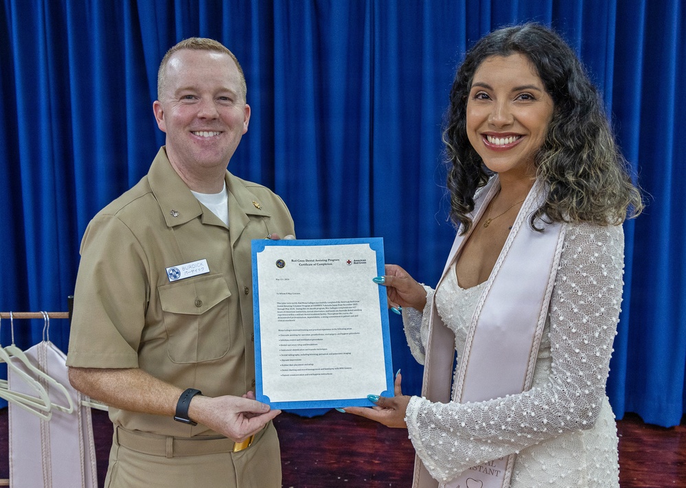 USNH Yokosuka Celebrates Return of Red Cross Dental Assistant Program