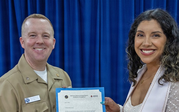 USNH Yokosuka Celebrates Return of Red Cross Dental Assistant Program