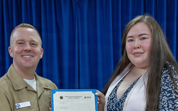 USNH Yokosuka Celebrates Return of Red Cross Dental Assistant Program