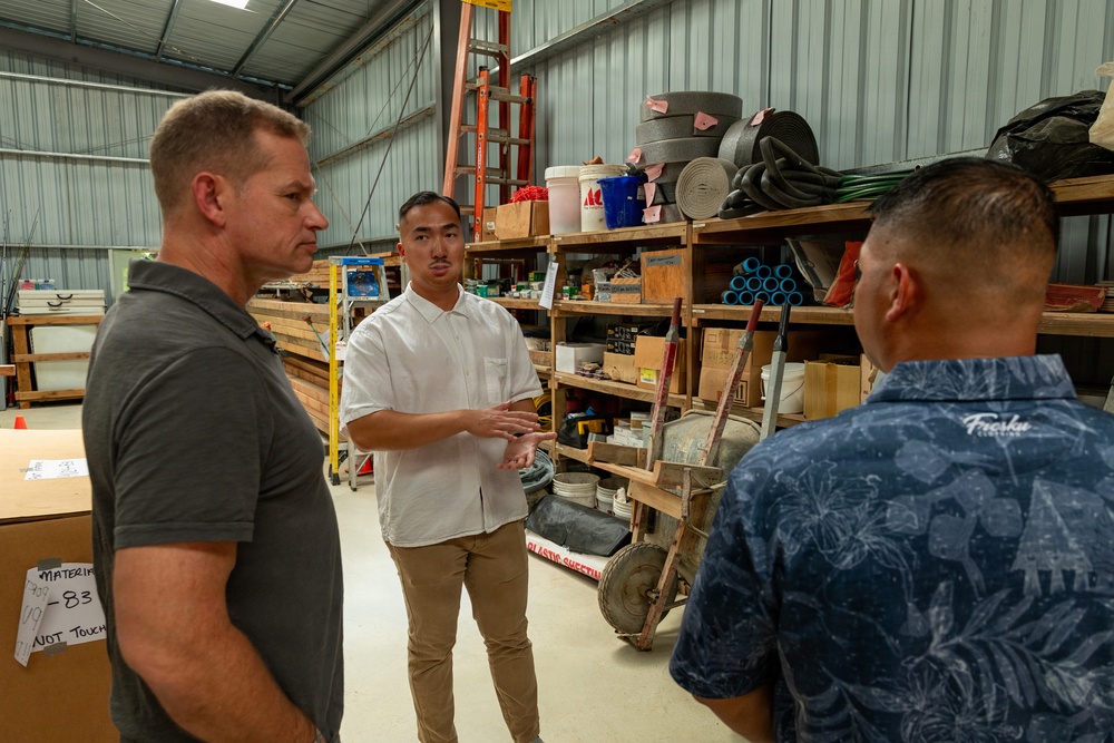 JTF-M Meets Service Members in Palau