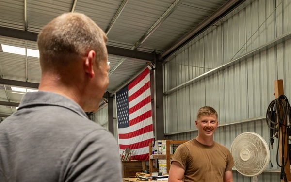 JTF-M Meets Service Members in Palau