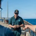 Small Arms Qualification aboard USS Gonzalez (DDG 66)