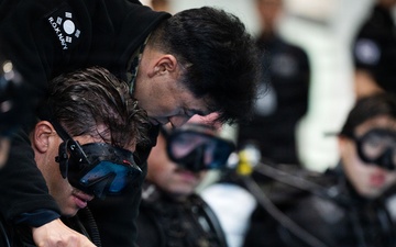 U.S., Republic of Korea, Australian Forces Conduct Joint Dive and Salvage Exercise in Jinhae