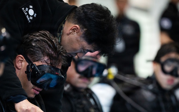U.S., Republic of Korea, Australian Forces Conduct Joint Dive and Salvage Exercise in Jinhae