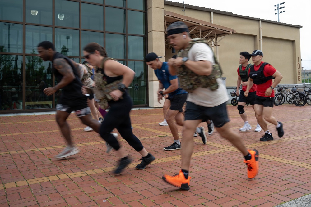 Wolf Pack honors fallen heroes during Murph Challenge