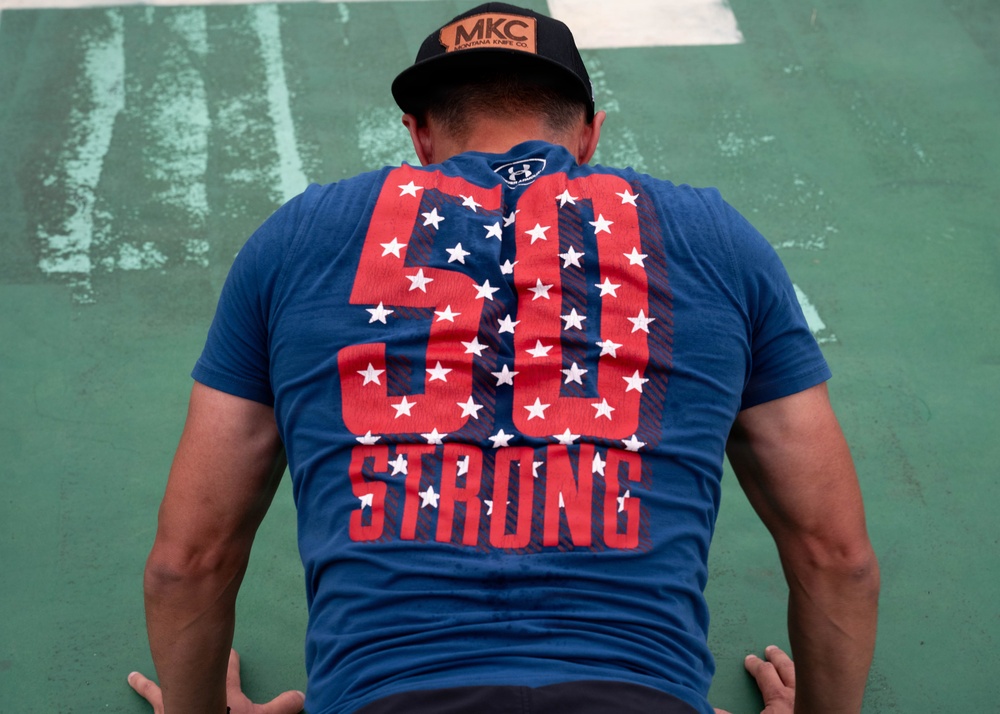 Wolf Pack honors fallen heroes during Murph Challenge