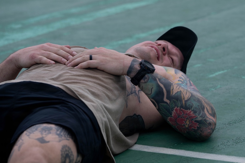 Wolf Pack honors fallen heroes during Murph Challenge
