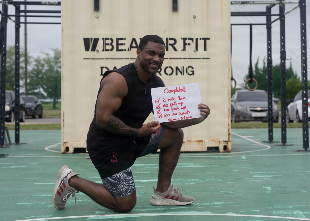 Wolf Pack honors fallen heroes during Murph Challenge
