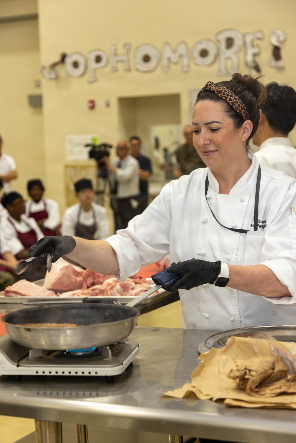 MCAS Iwakuni Introduces Students to Wagyu
