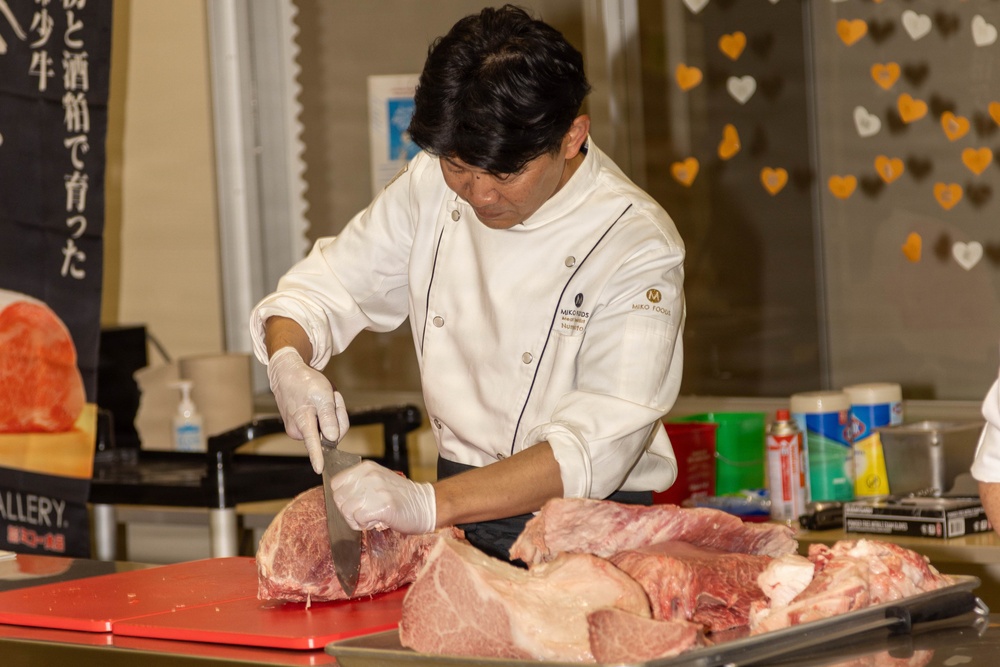 MCAS Iwakuni Introduces Students to Wagyu