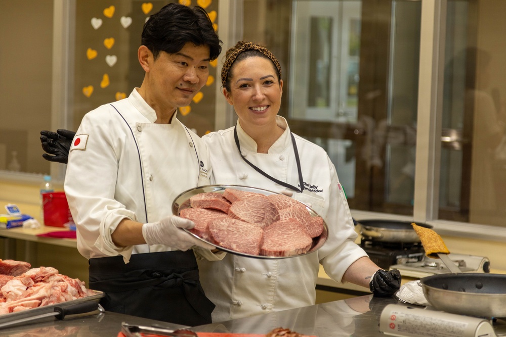 MCAS Iwakuni Introduces Students to Wagyu