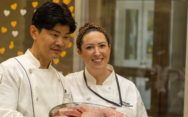 MCAS Iwakuni students get an introduction to Wagyu