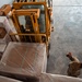 FSS Airmen unload MREs