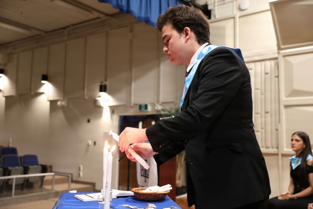 ZMHS senior reflects on year as NHS president, welcomes new members