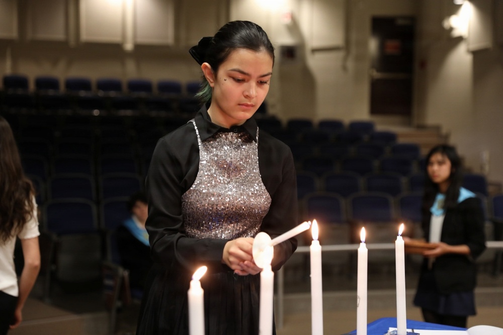 ZMHS senior reflects on year as NHS president, welcomes new members