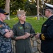 Commander, U.S. Pacific Fleet, visits site of plaque given to Western Australia by CINCPACFLT in May 1982
