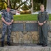 Commander, U.S. Pacific Fleet, visits site of plaque given to Western Australia by CINCPACFLT in May 1982