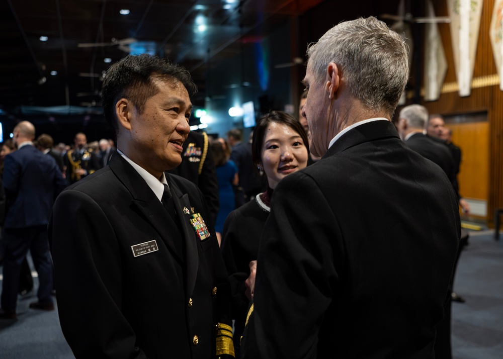 Commander, U.S. Pacific Fleet, meets with JMSDF Vice Chief of Staff during IODS 2026 Opening Reception