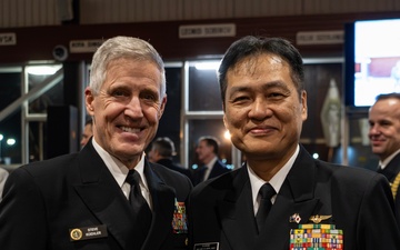 Commander, U.S. Pacific Fleet, meets with JMSDF Vice Chief of Staff during IODS 2026 Opening Reception