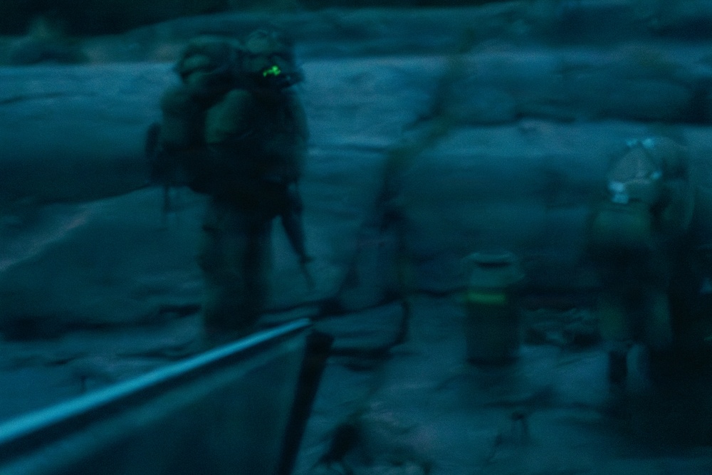 U.S. Recon Marines showcase lethality, expertise with amphibious insertion during training exercise in Finland