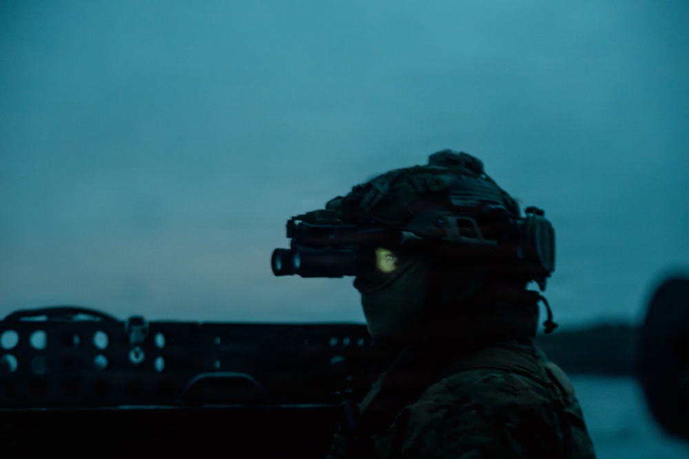 U.S. Recon Marines showcase lethality, expertise with amphibious insertion during training exercise in Finland