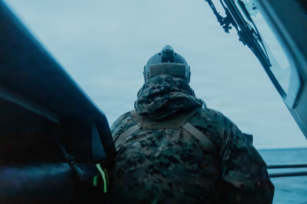 U.S. Recon Marines showcase lethality, expertise with amphibious insertion during training exercise in Finland