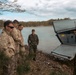 U.S. Recon Marines train with Finnish weapons, boats in Finland