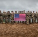 U.S. Army Soldiers conduct pistol marksmanship training alongside NATO partners at Pabradė Training Area, Lithuania