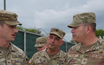 The 315th Engineer Battalion demonstrates Skydio X10D drone