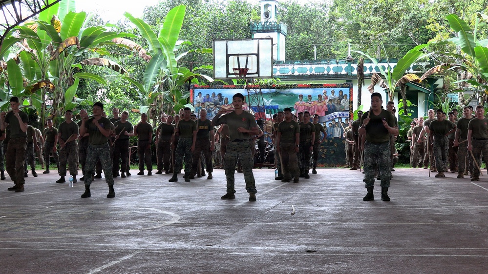 MAREX 2026: Philippine Marine Corps instructs martial arts training