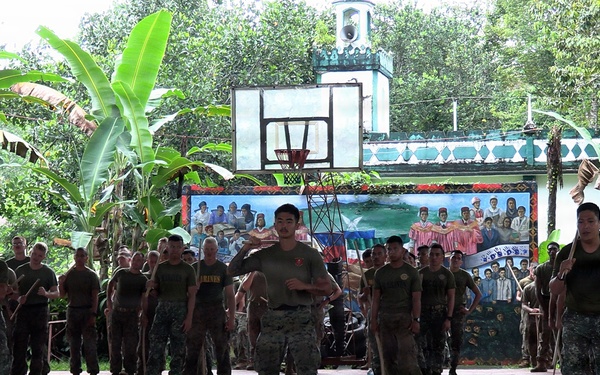 MAREX 2026: Philippine Marine Corps instructs martial arts training