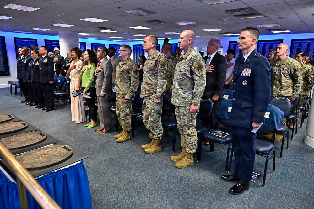CSAF Wilsbach presents Lance P. Sijan Awards