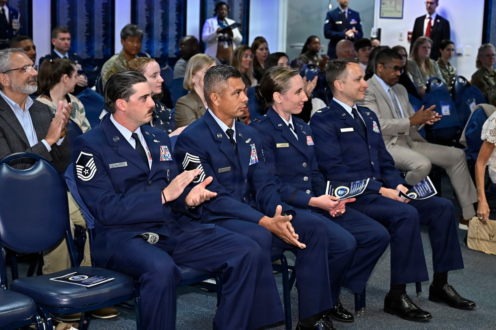CSAF Wilsbach presents Lance P. Sijan Awards