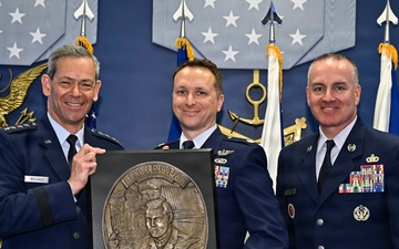 CSAF Wilsbach presents Lance P. Sijan Awards
